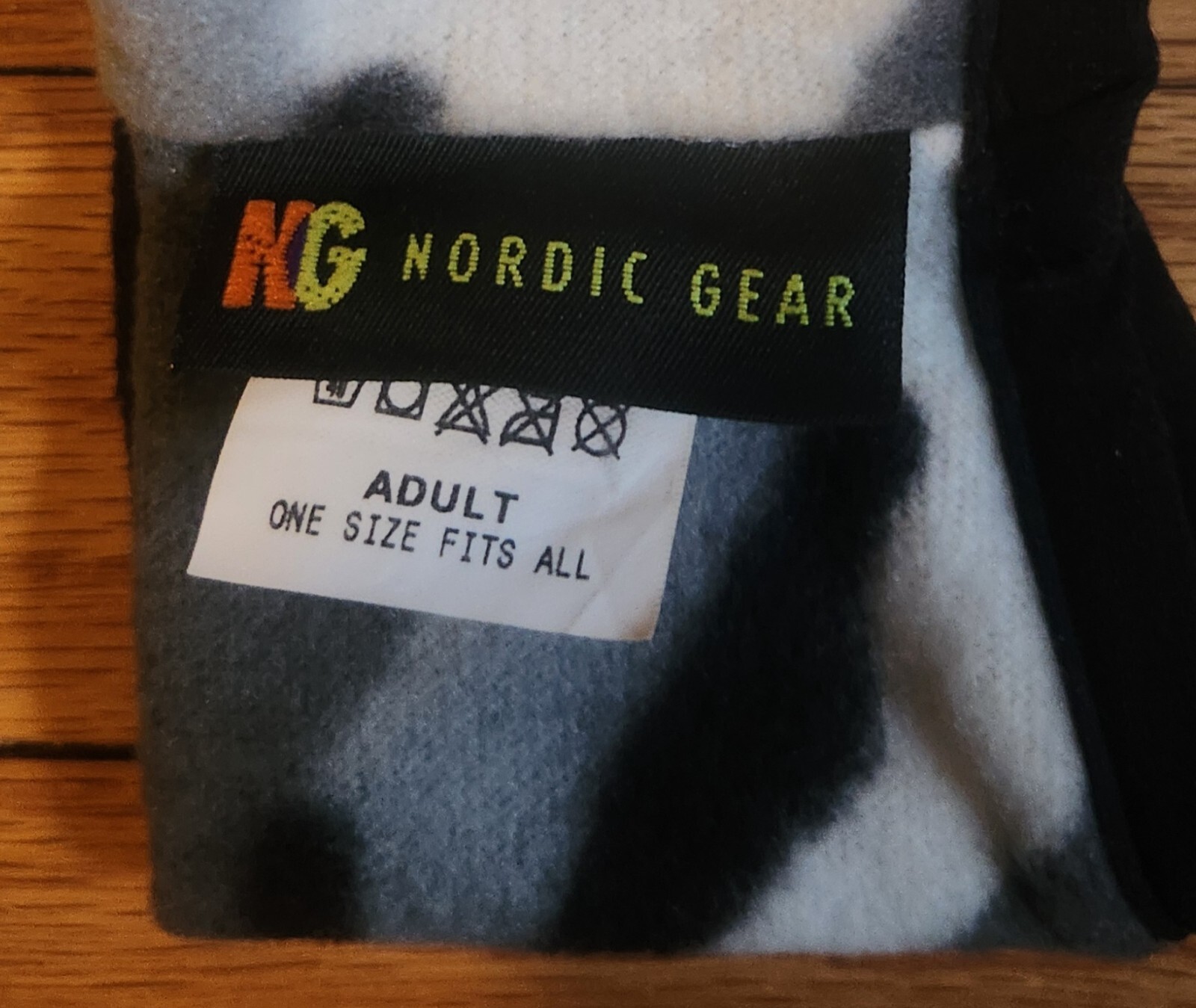 Nordic Gear Snow Camo Fleece Ear Warmer Camouflage Headband Made USA
