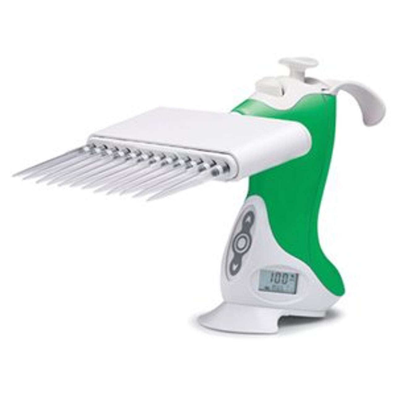 VistaLab 2.0-125?L Pipette,Ovation, (E8) Elect. Multichannel, Green, #1160-0125