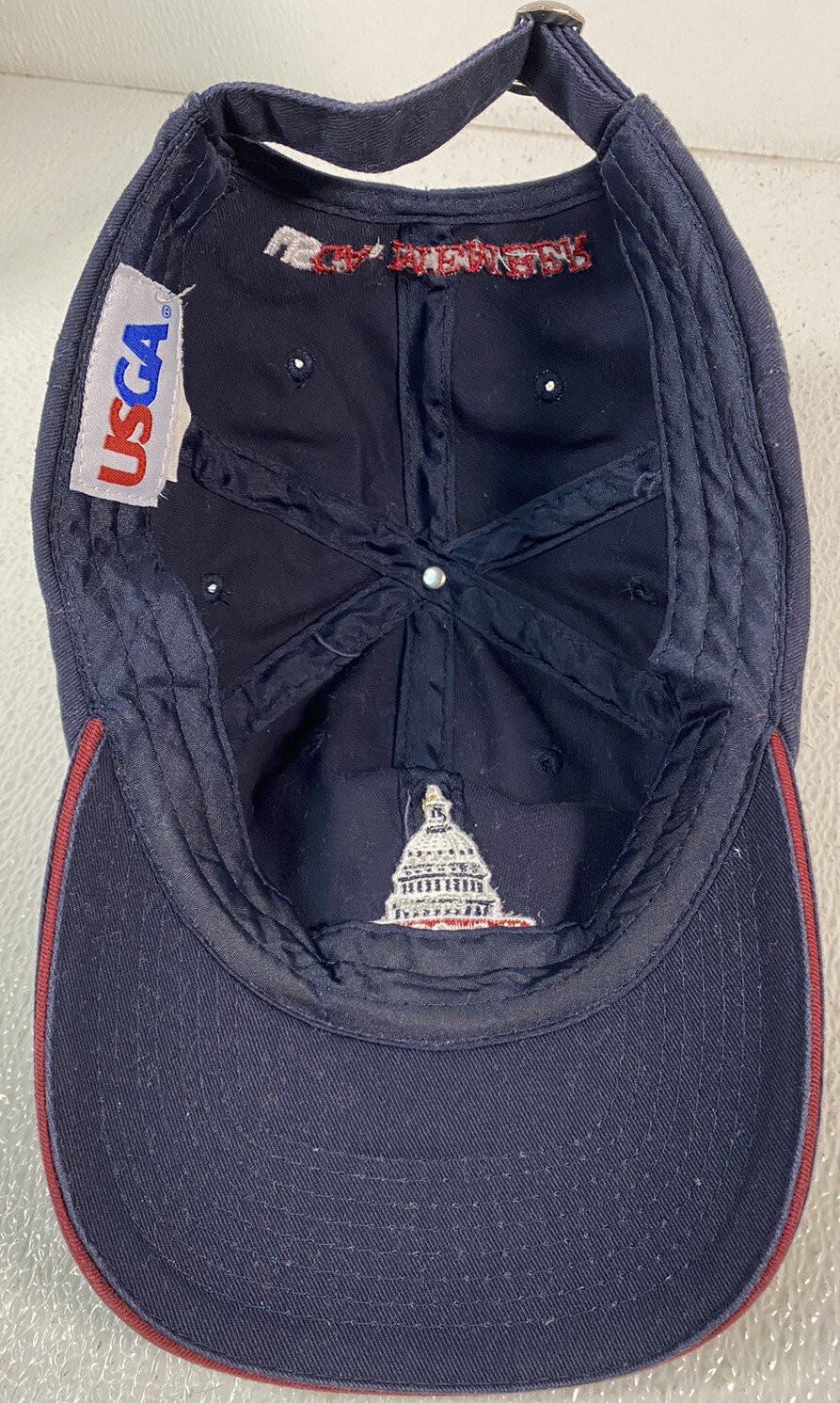USGA 2011 Congressional US Open Blue Golf Hat/ Cap Adjustable Strap