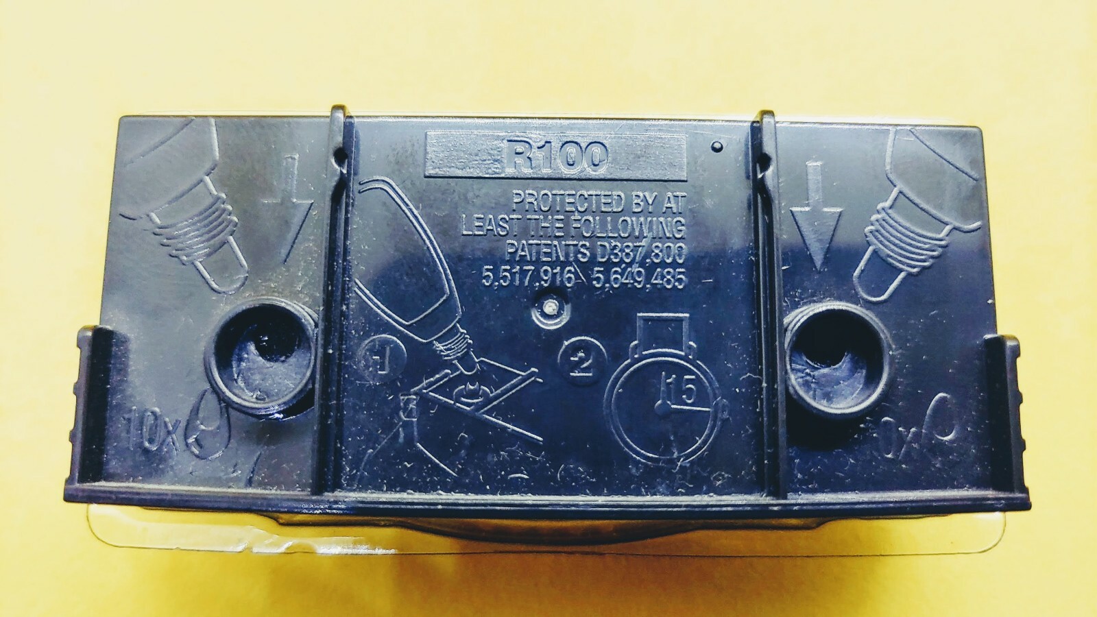Ideal 100 Replacement Ink Pad R100 Blue Ink