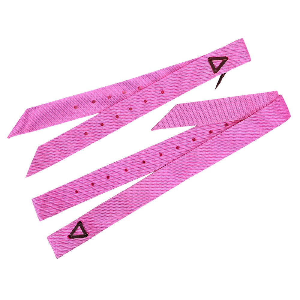 Hilason Black Nylon Cinch Tie Strap Off Billet Set Western Saddle Tack
