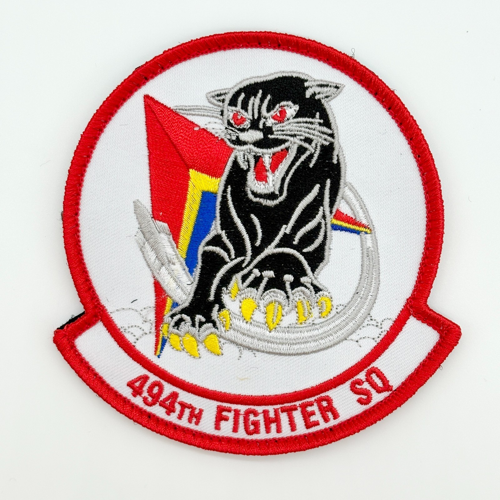494th Fighter Squadron Patch – Hook and Loop Backing