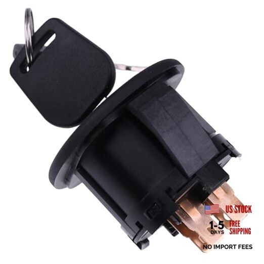 500017 500243 Ignition Switch with 2 Keys Compatible with Dixie Chopper LT1800
