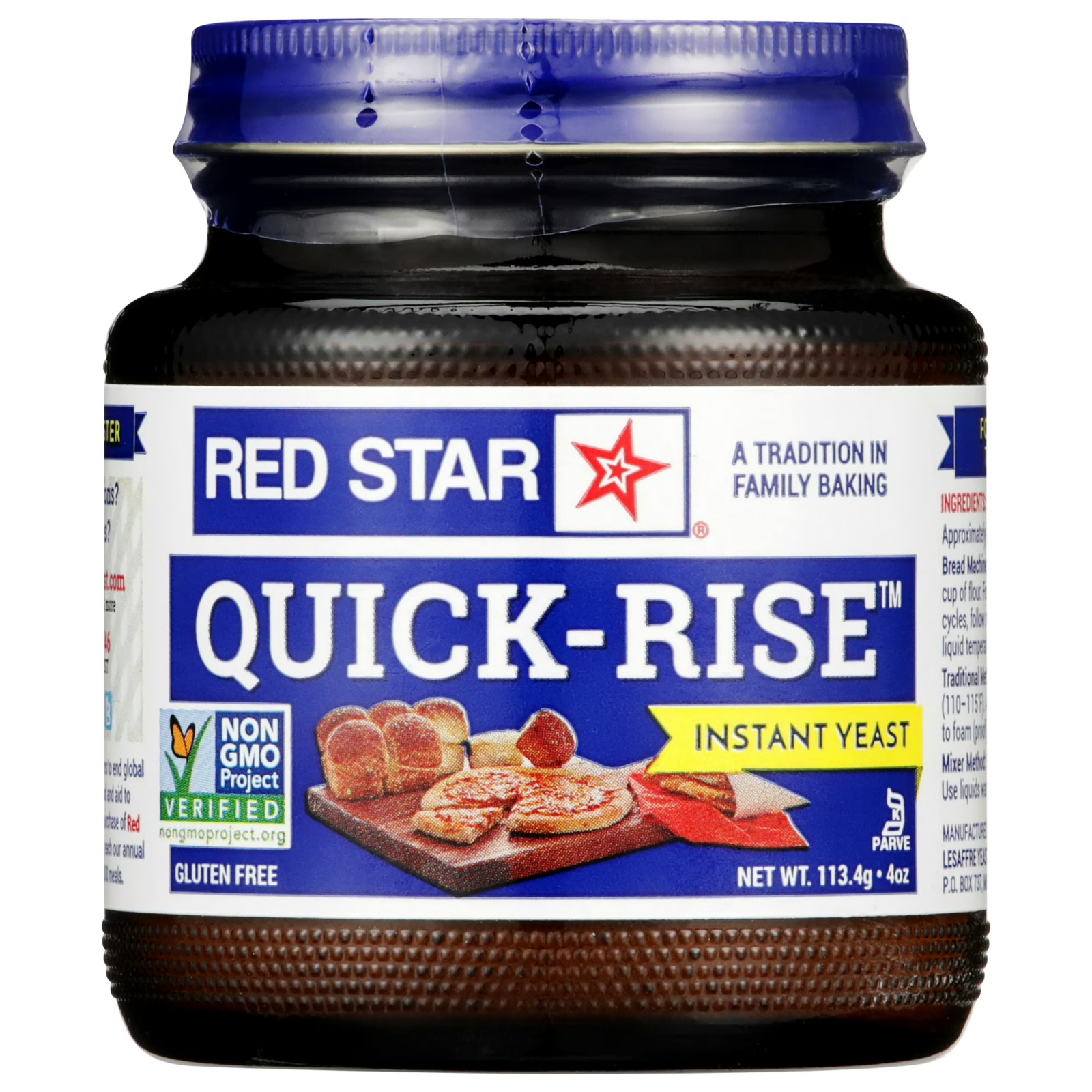 Red Star Quick-Rise Instant Yeasts, 4 oz...