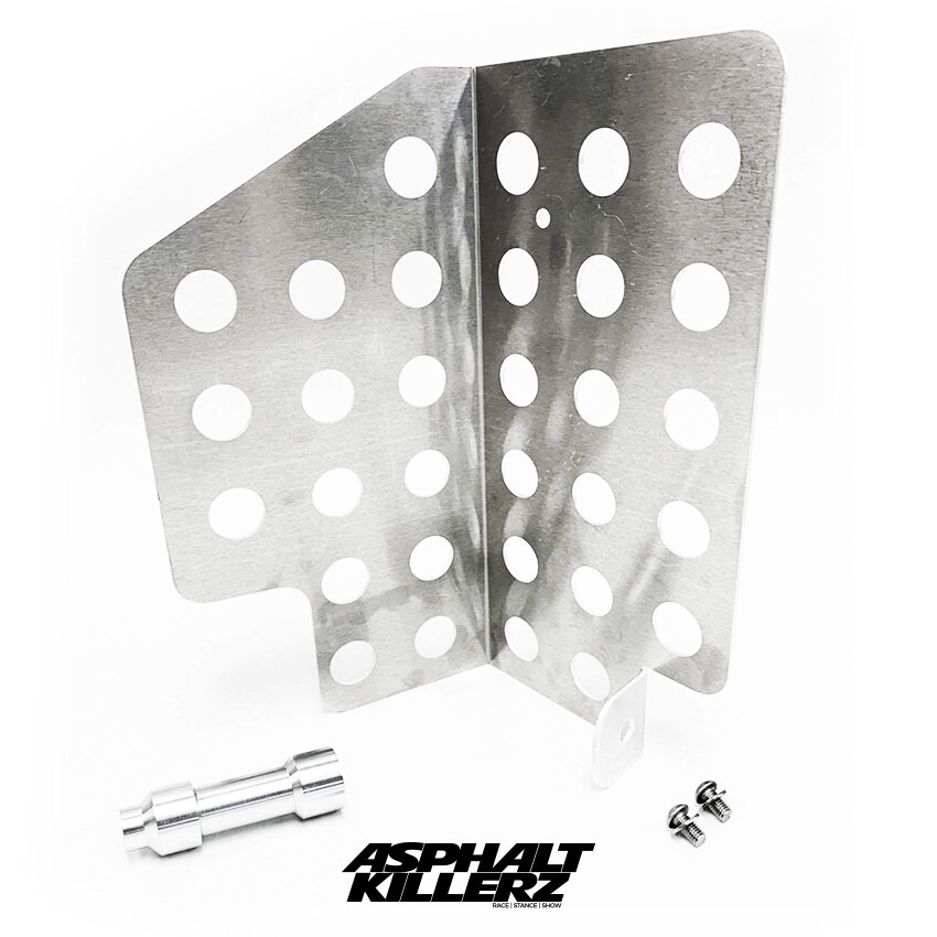 Heater Bypass Delete Plate for Porsche 964 993 (non Varioram) Raw