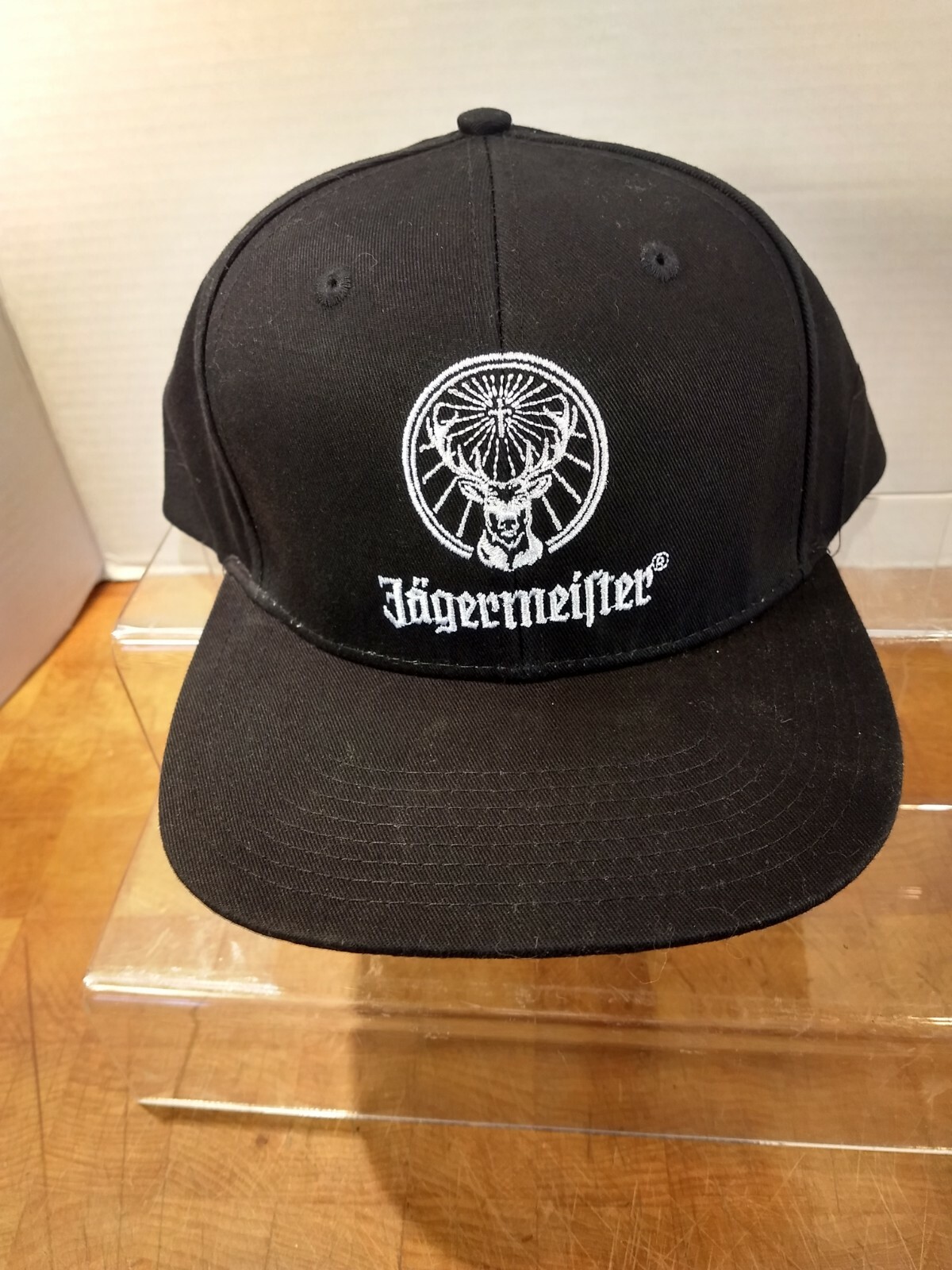 Jagermeister Hat/ Vintage Promo Rare Limited edition Snapback Emboridered logo