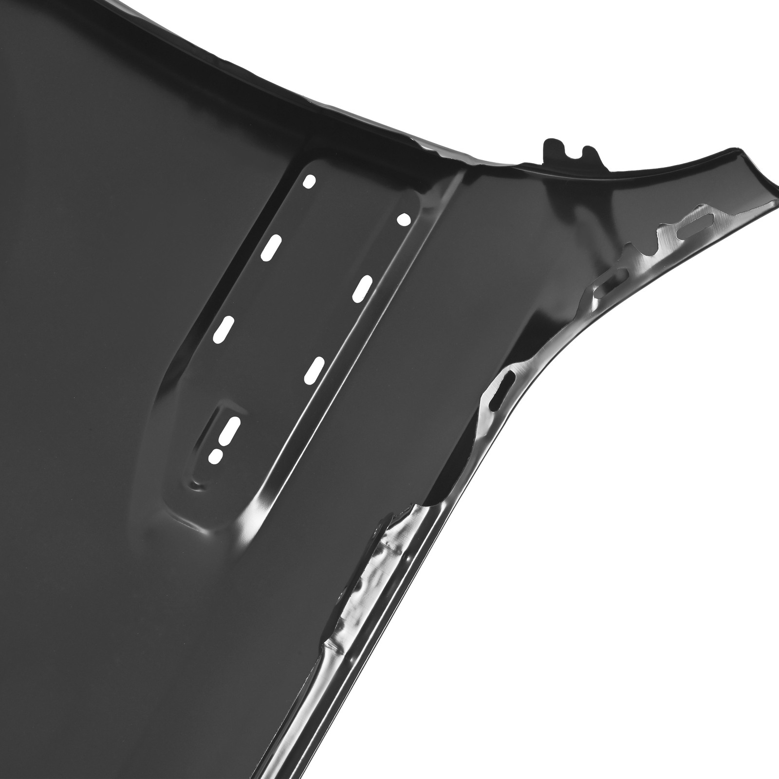 For GMC Sierra 1500 2019-23 Electrophoresis Black Front Fender Left Driver Side