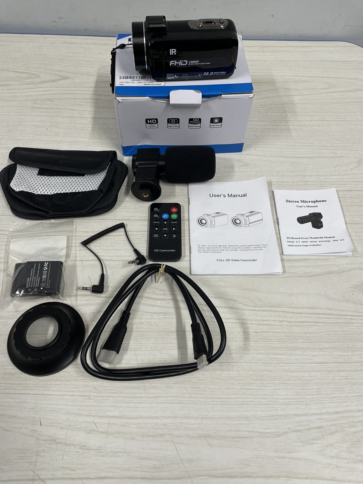 DVC IR 16x Digital 36Pix HIGH DEFINITION DIGITAL VIDEO CAMERA CAMCORDER W/Micro