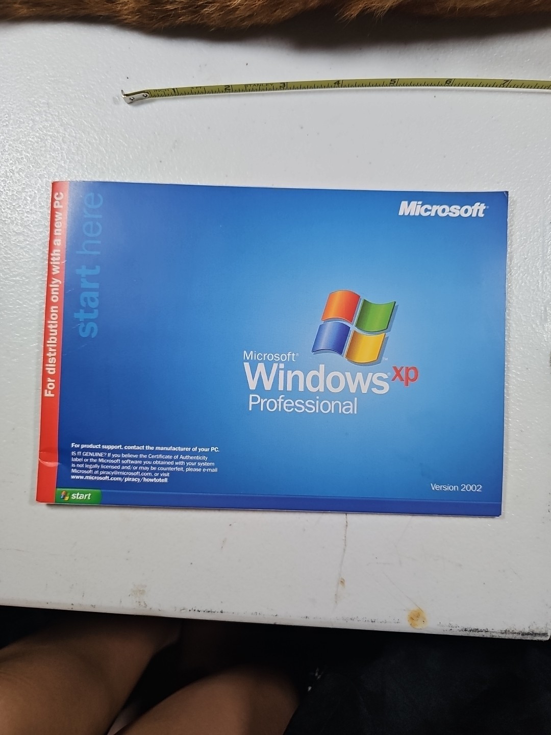 MICROSOFT WINDOWS XP PROFESSIONAL FULL OPERATING SYSTEM MS WIN PRO Read Descript
