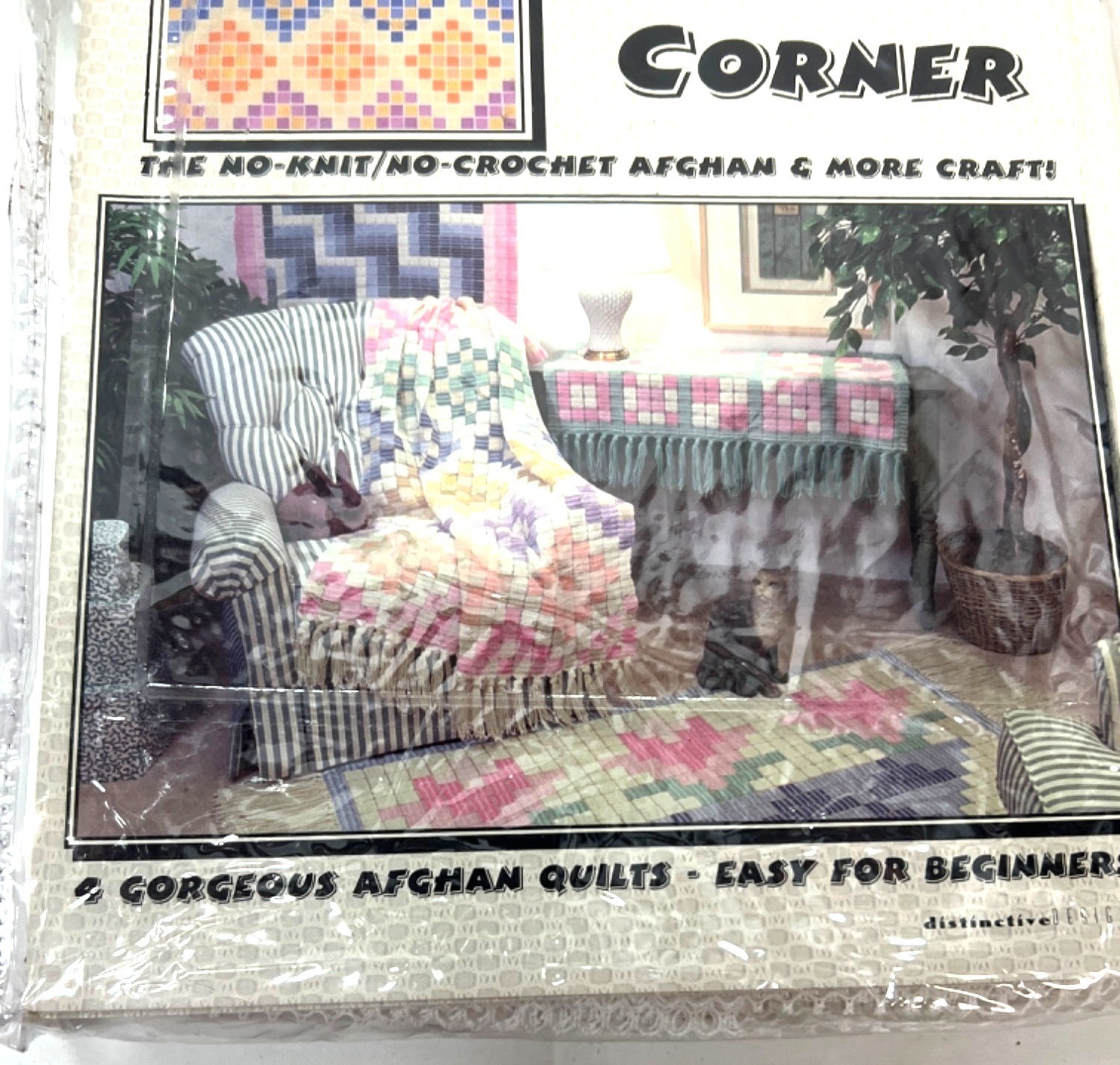 Quilt Corner Weavables Afghans W-B1 Authentic Patterns Craft Patterns