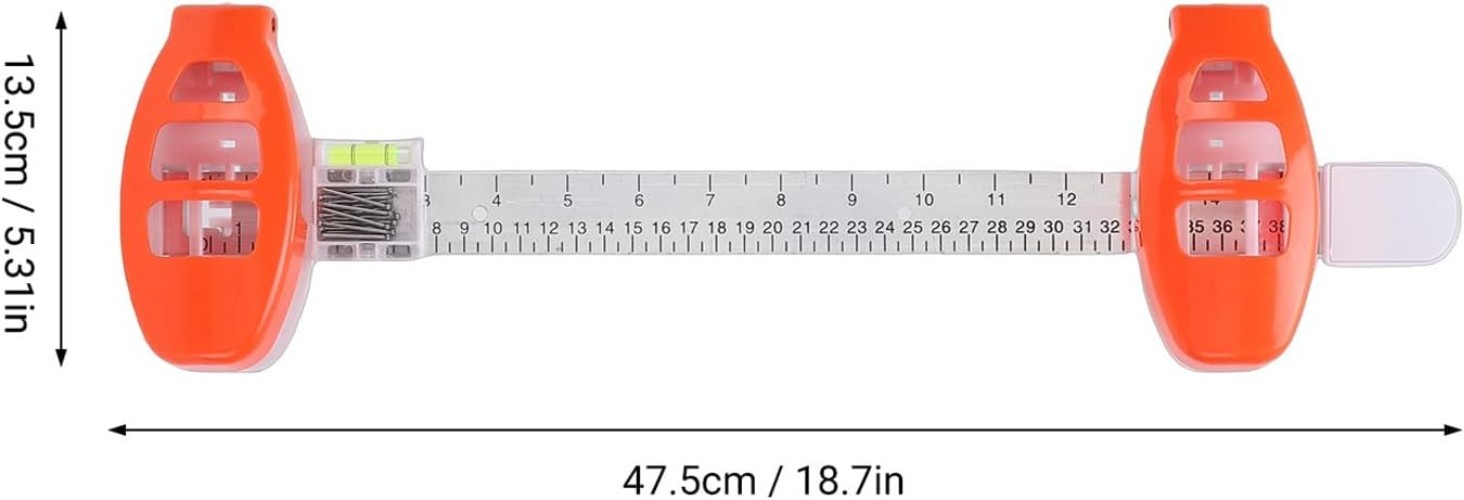 Professional Quality Picture Hanging Tool with Integrated Level & Marking Aid