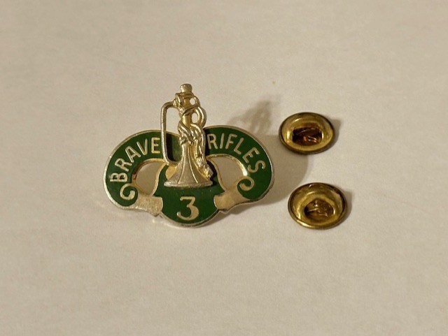 US Military Insignia Pin DUI - 3rd Armored Cavalry Regiment