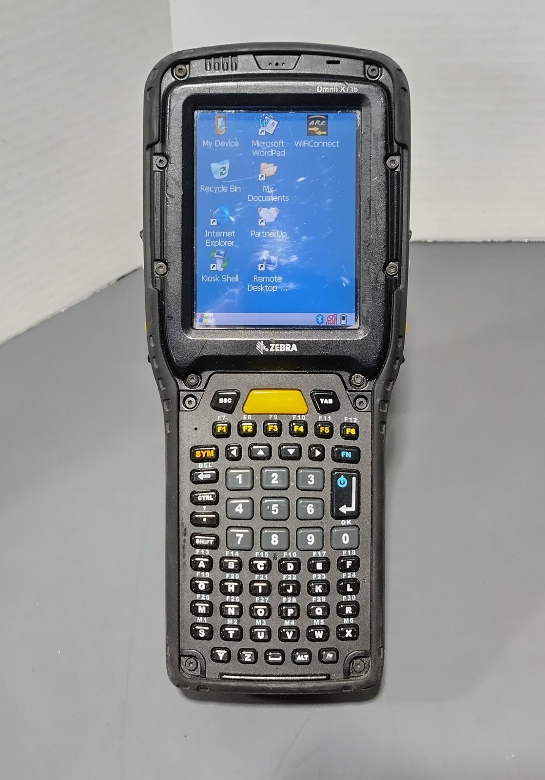 Zebra Omnii XT15 7545MBW Rugged Mibile Computer Scanner Win CE 6.0 Tested
