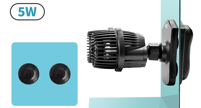 hygger Double Head Wave Maker Aquarium Circulation Pump Submersible Powerhead