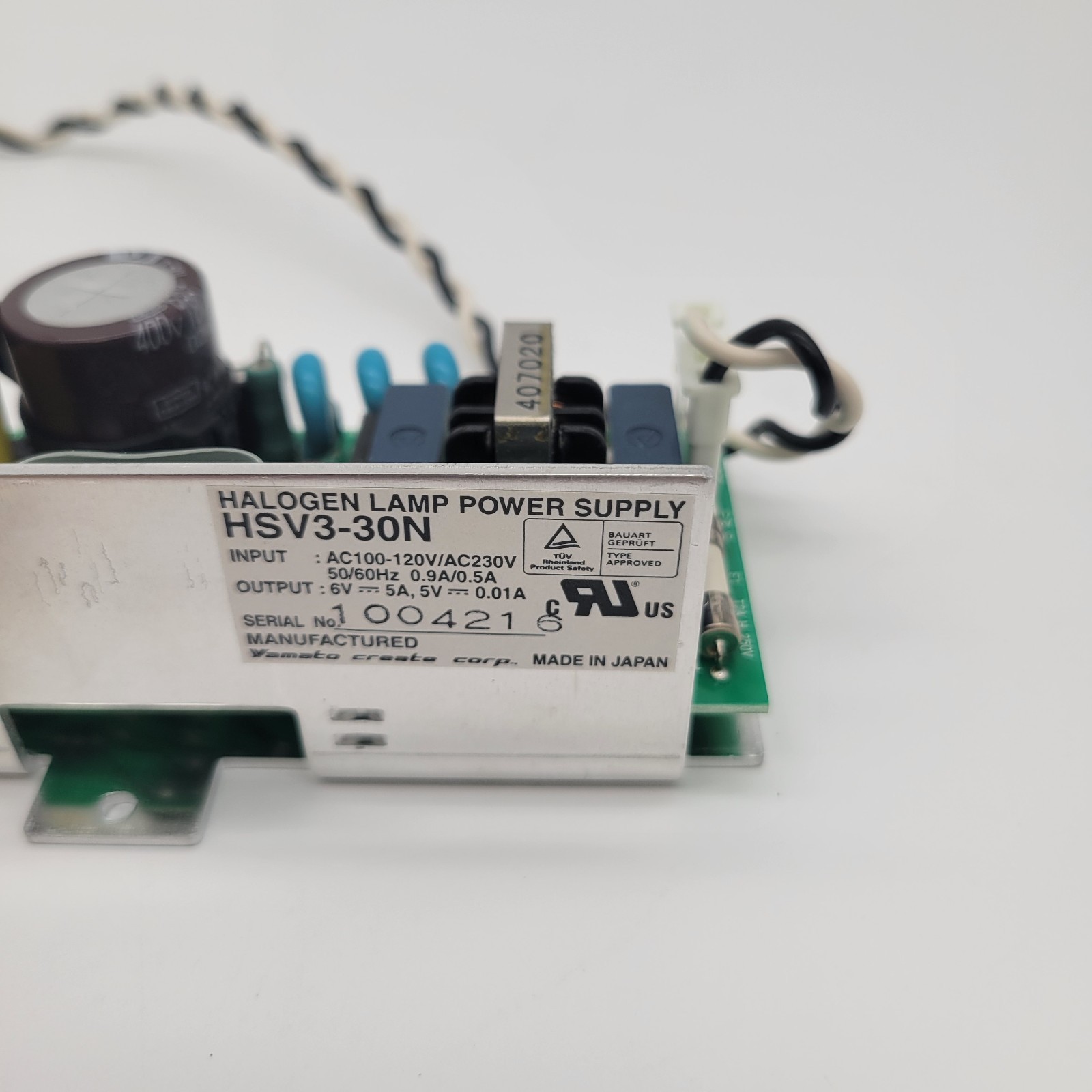 Nikon Microscope 50i Electronics Replacement Power Board, Rheostat, Switch, Lamp
