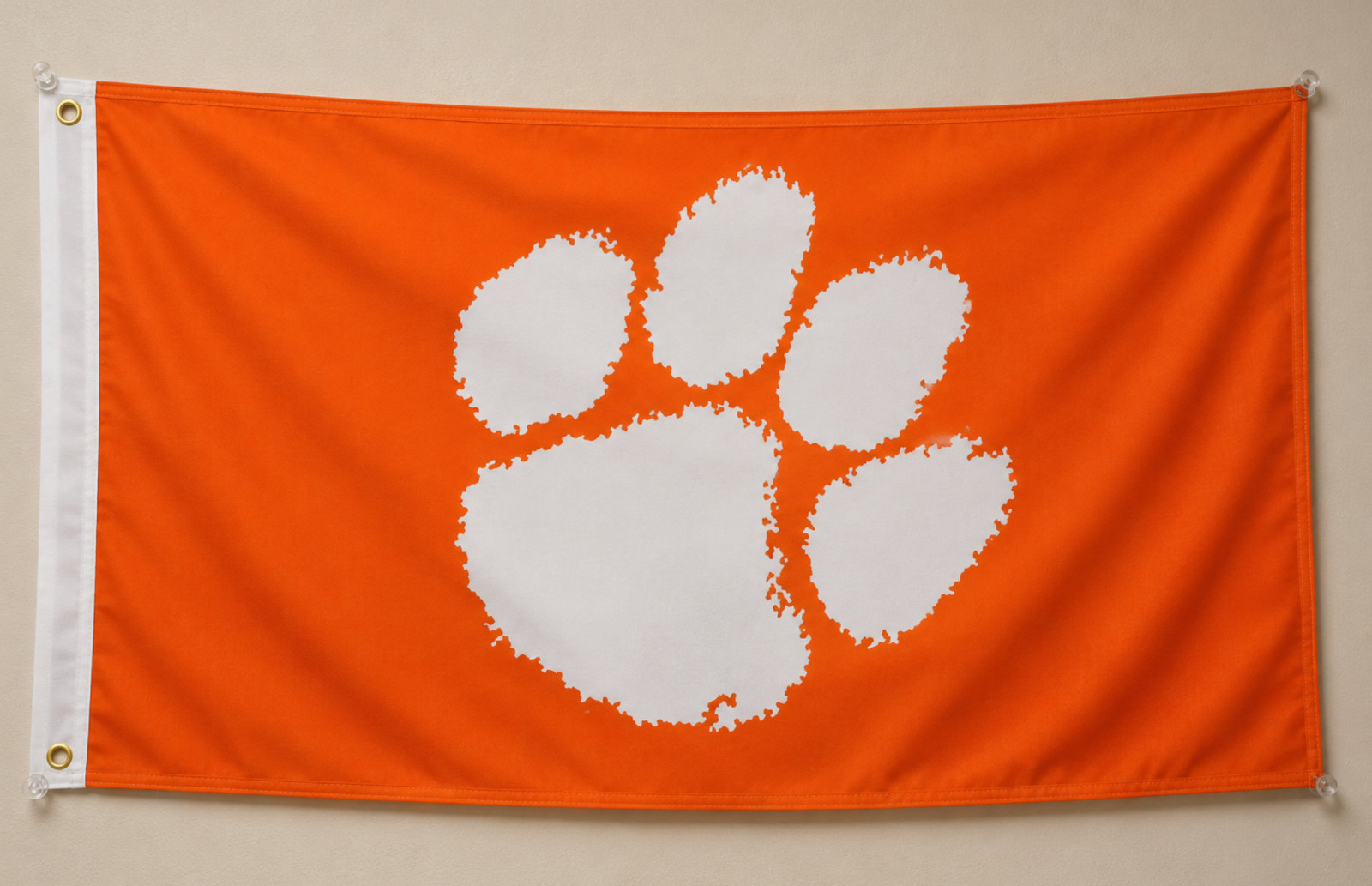 CLEMSON TIGERS 3'X5' FLAG BANNER FLAGS MAN CAVE BANNERS