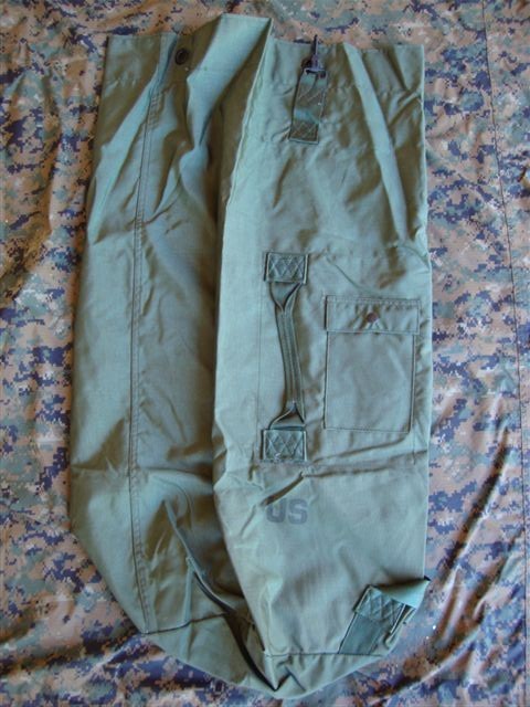 USMC Army Navy Military Surplus OD Green Deployment Duffle Sea GO Bag Backpack