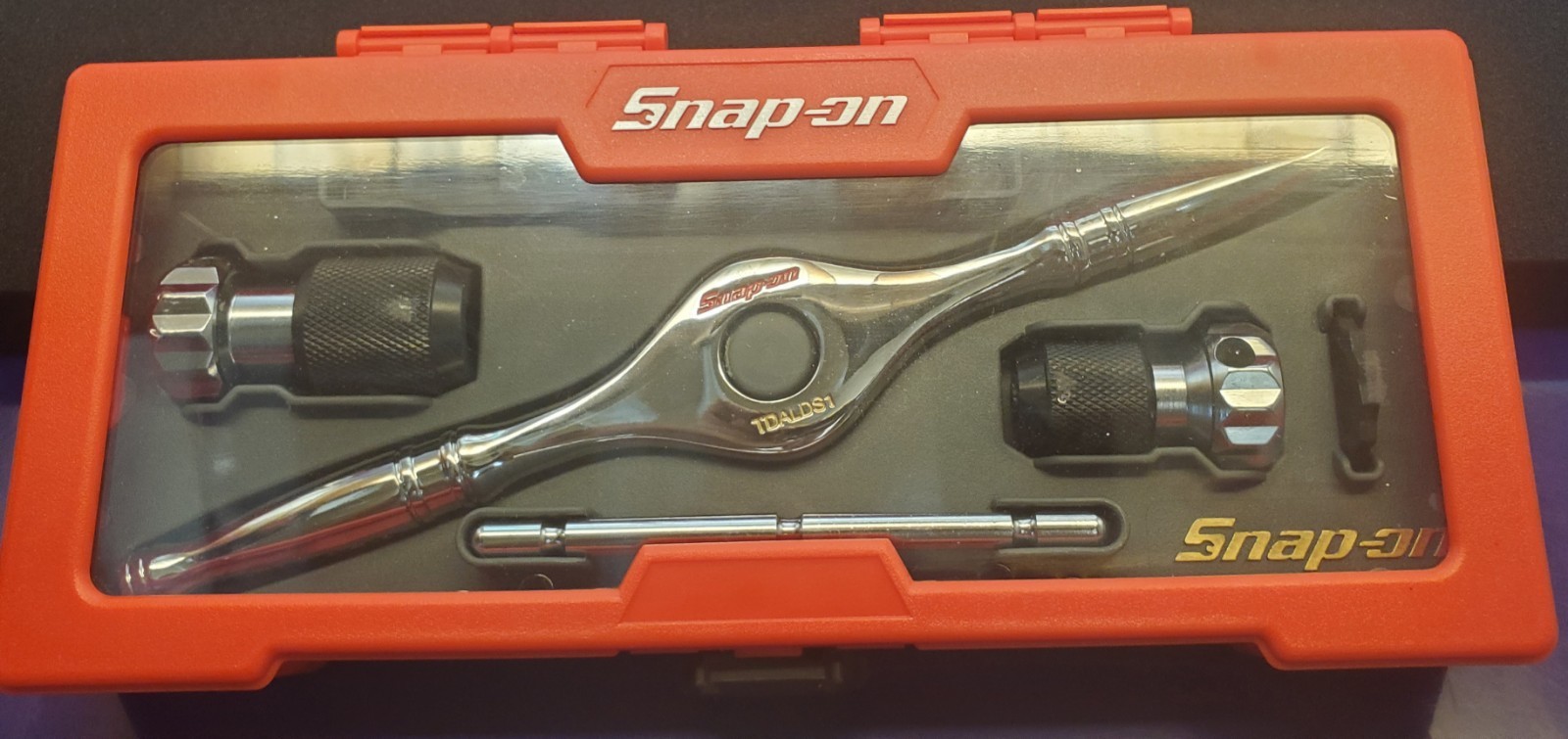 Snap-on 5 pc Tap and Die Drive Tool Set TDRSET