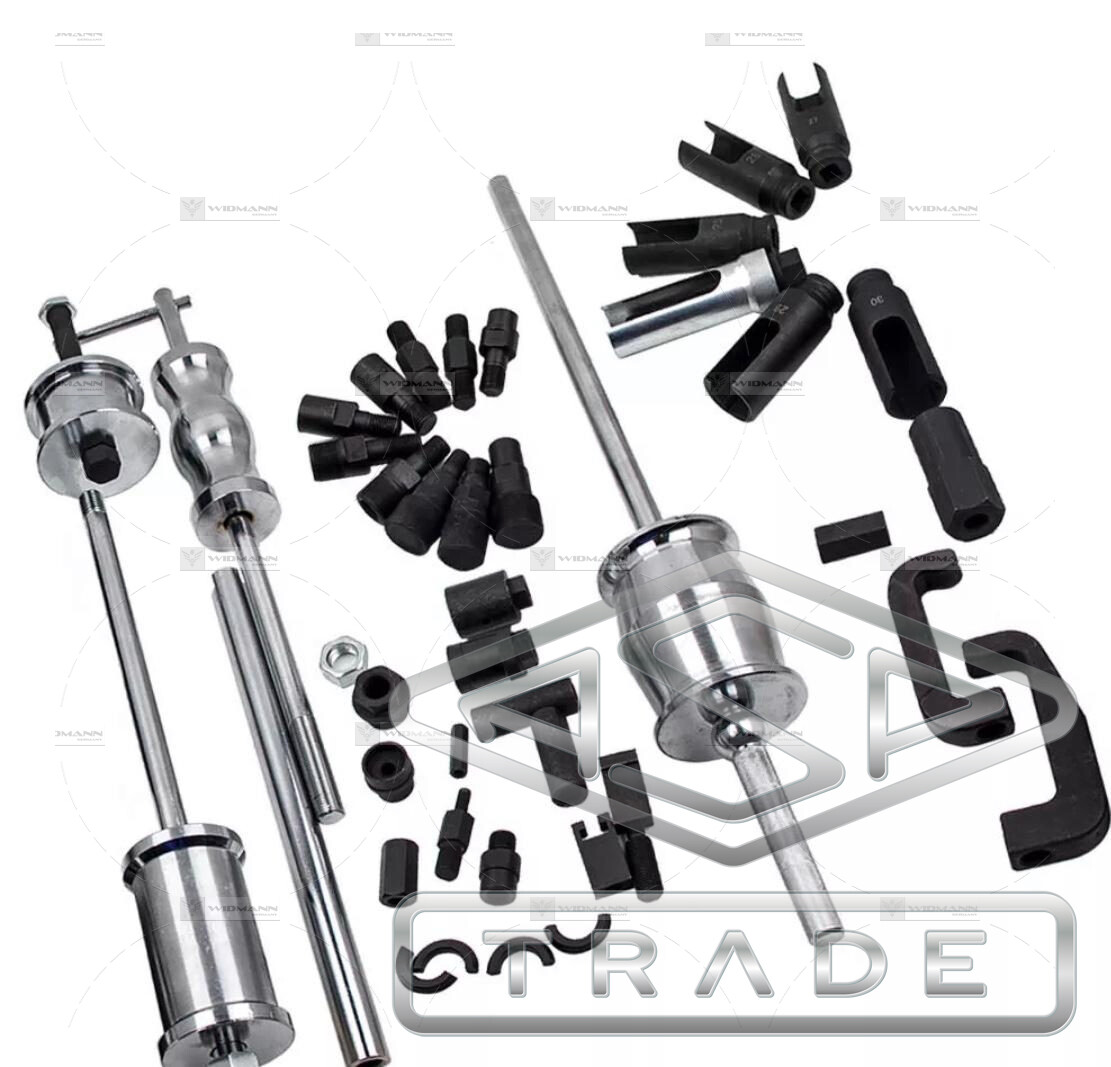 40 pcs Diesel Injector Puller Remover Master Tool Kit Bosch DENSO Siemens Delphi