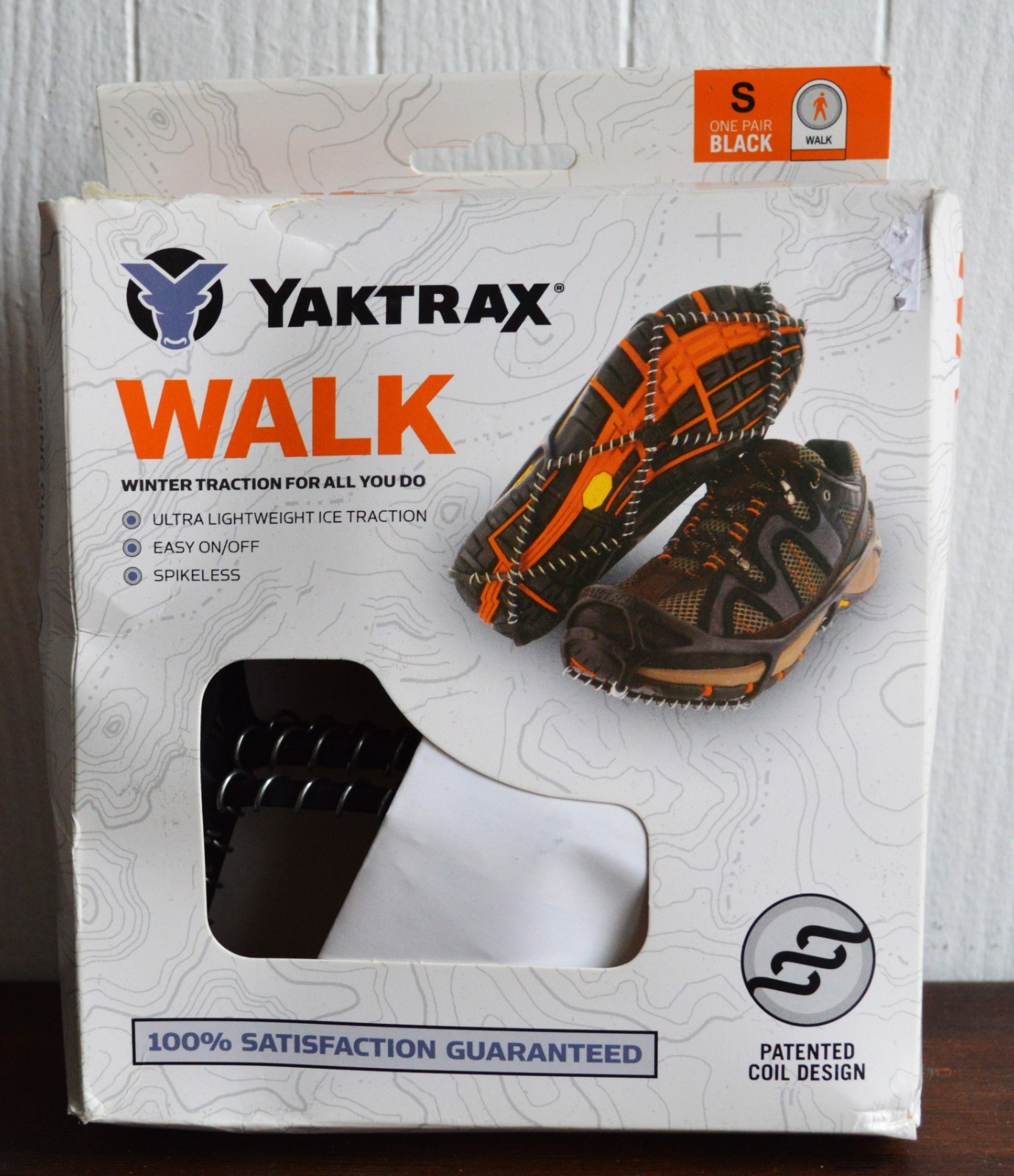 YakTrax Walk Winter Traction Cleats Small NWF