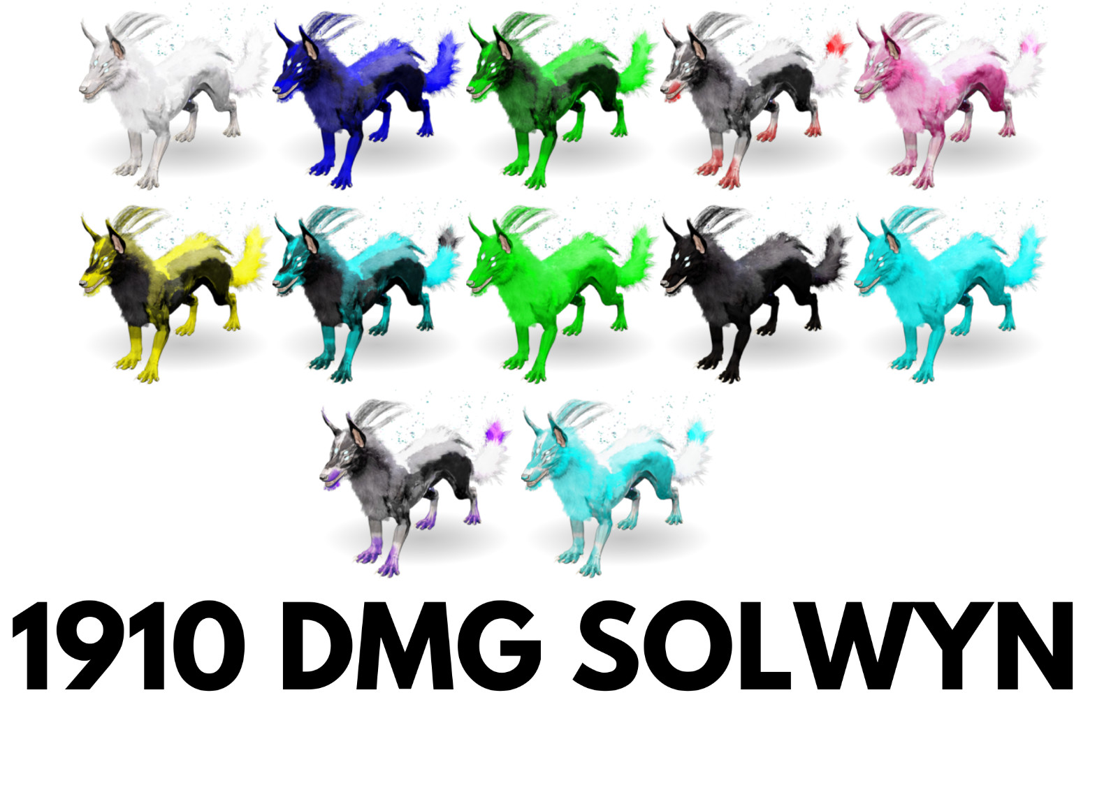 Solwyn 1910 DMG TOP STATS Ark Survival Ascended Official PVE