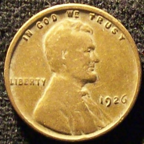 1926 Lincoln Wheat Cent RD