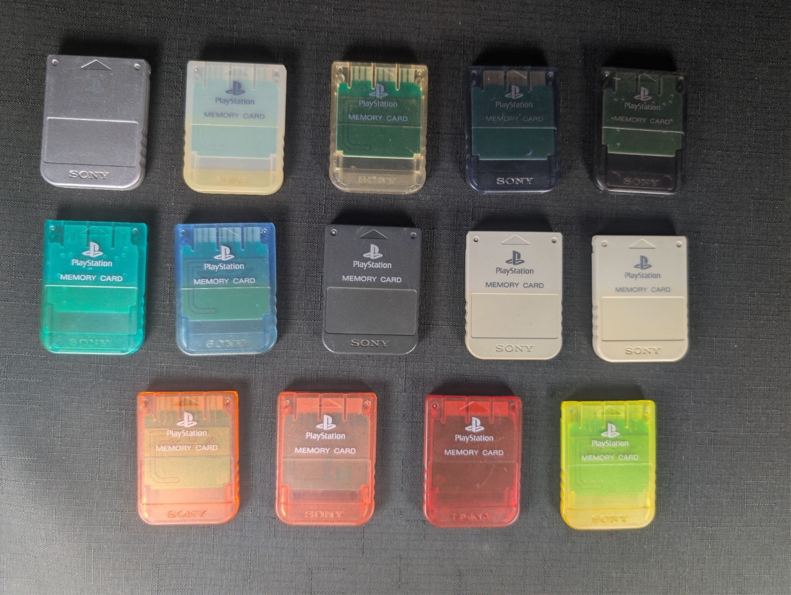 Official Sony Playstation 1 Memory Card PS1 Cleaned and Tested SCPH-1020