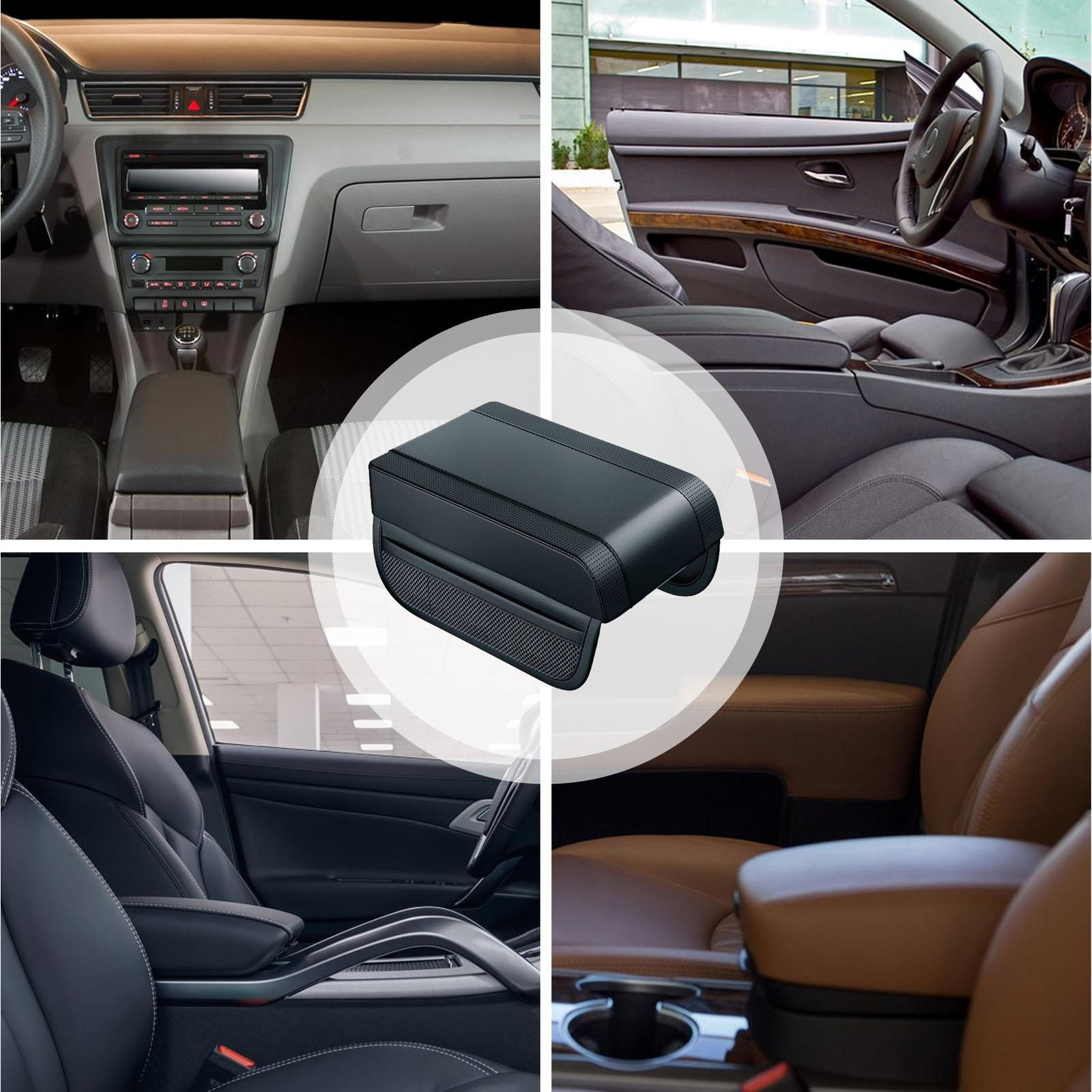 1pc Universal Car Center Console Armrest Box Cushion Cover Pad Mat Protector