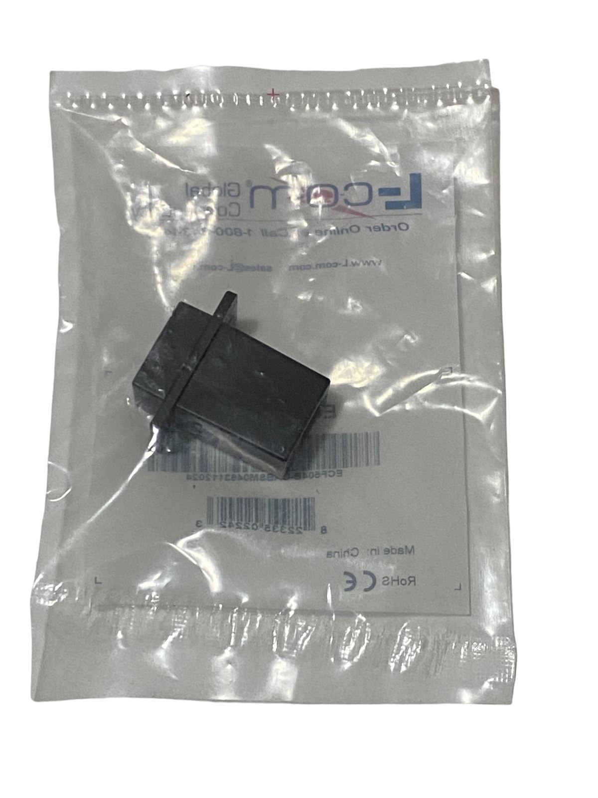L-Com ECF504B-UAB Connector USB Adapter A-B, ECF Series Black, New (01 Pc)