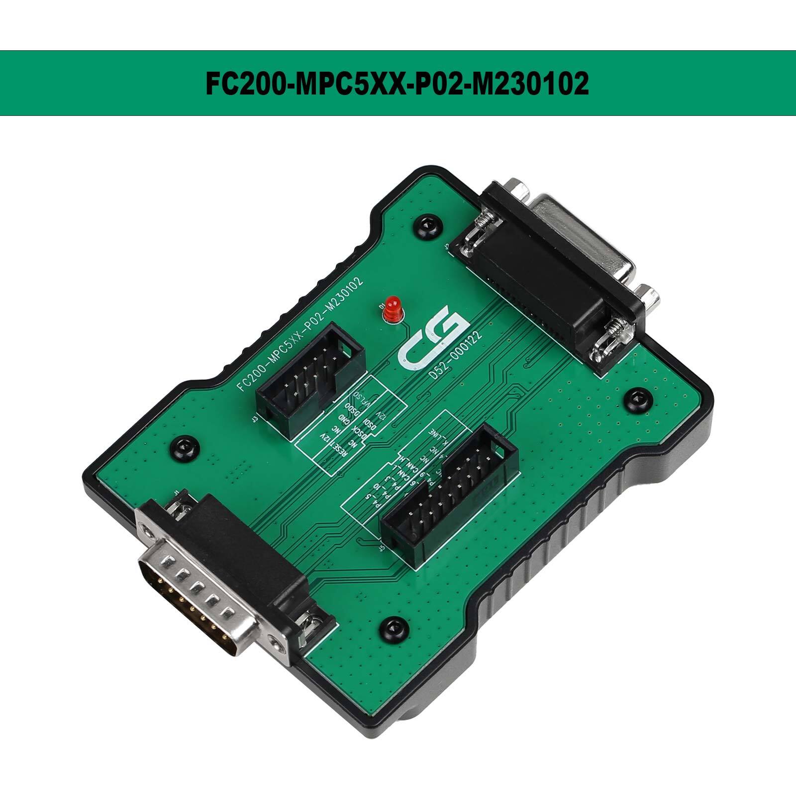 2026 CG FC200 MPC5XX Adapter FC200-MPC5XX-P02-M230102 For BOSCH Read/Write Data