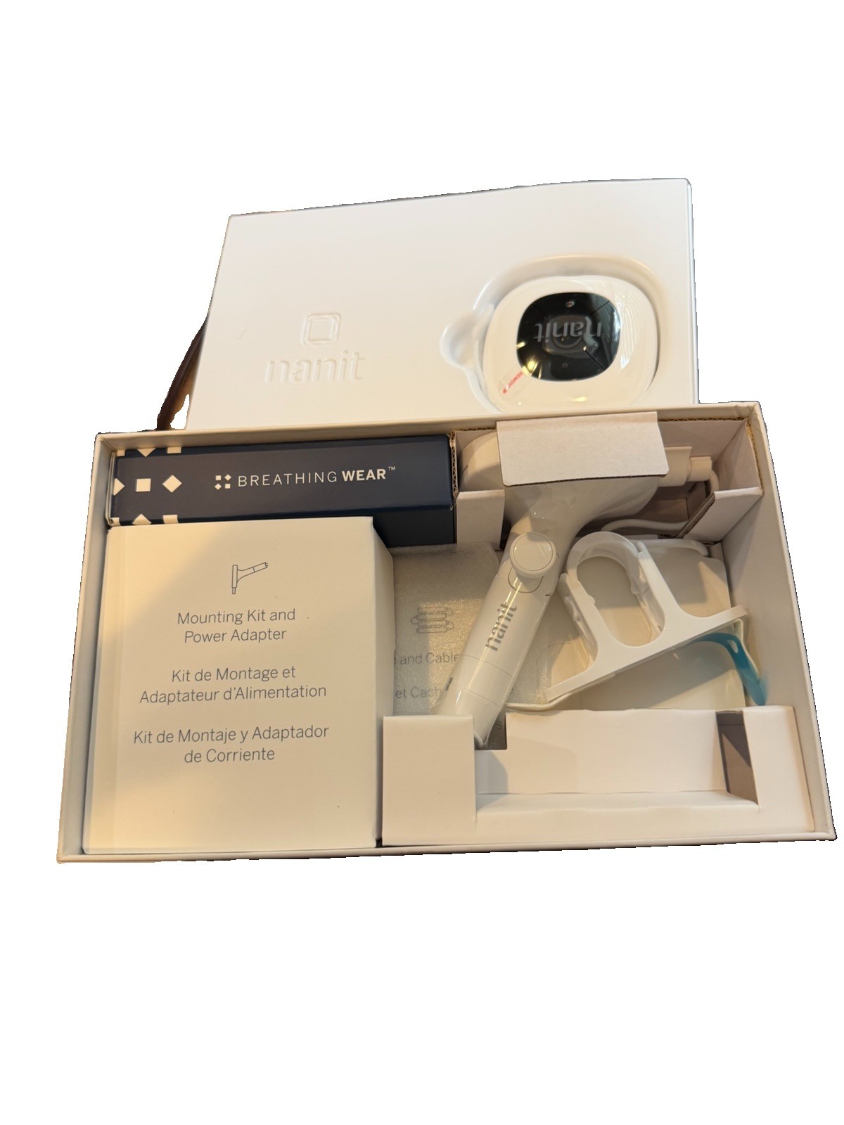 Nanit Pro Baby Camera Wall Mount +  Complete Set Hd WiFi