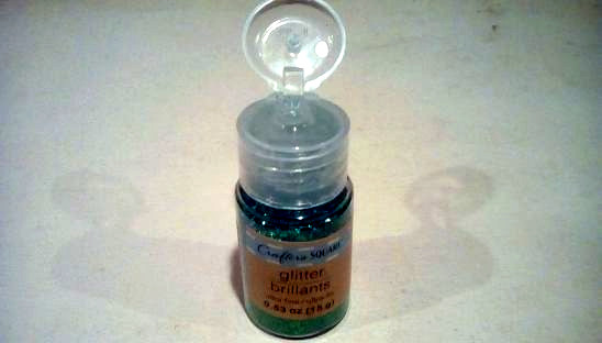 *NEW* CRAFTER'S SQUARE GLITTER BRILLANTS - ULTRA FINE SHAMROCK GREEN 0.53 OZ 15G