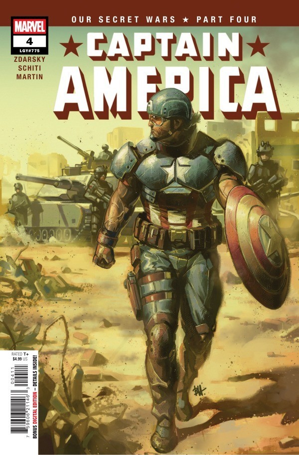 Captain America #4 Cover A Ben Harvey | Marvel Comics (0017)