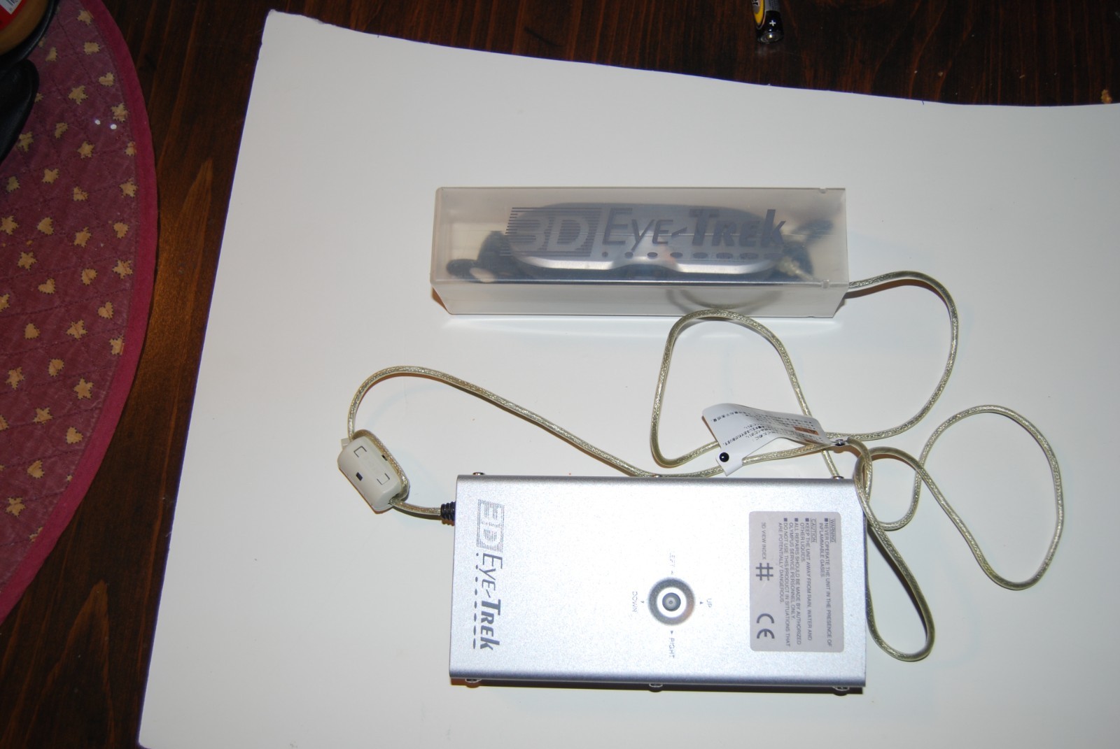 Olympus IPLEX 3D Eye Trek Glasses and Controller
