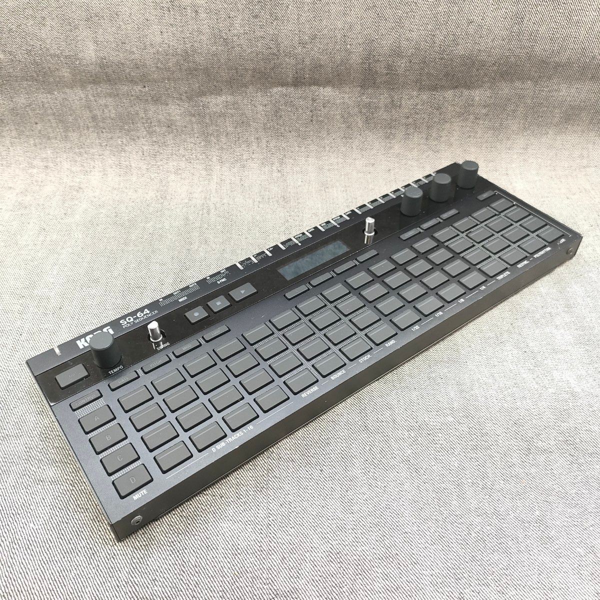 KORG SQ-64 Polyphonic Sequencer USB Port Damaged As-Is Japan