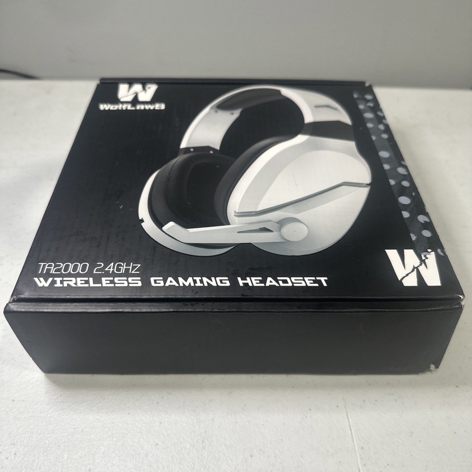 WolfLawS Wireless Gaming Headset TA2000 w/ Noise Canceling mic for PS5 PC PS4
