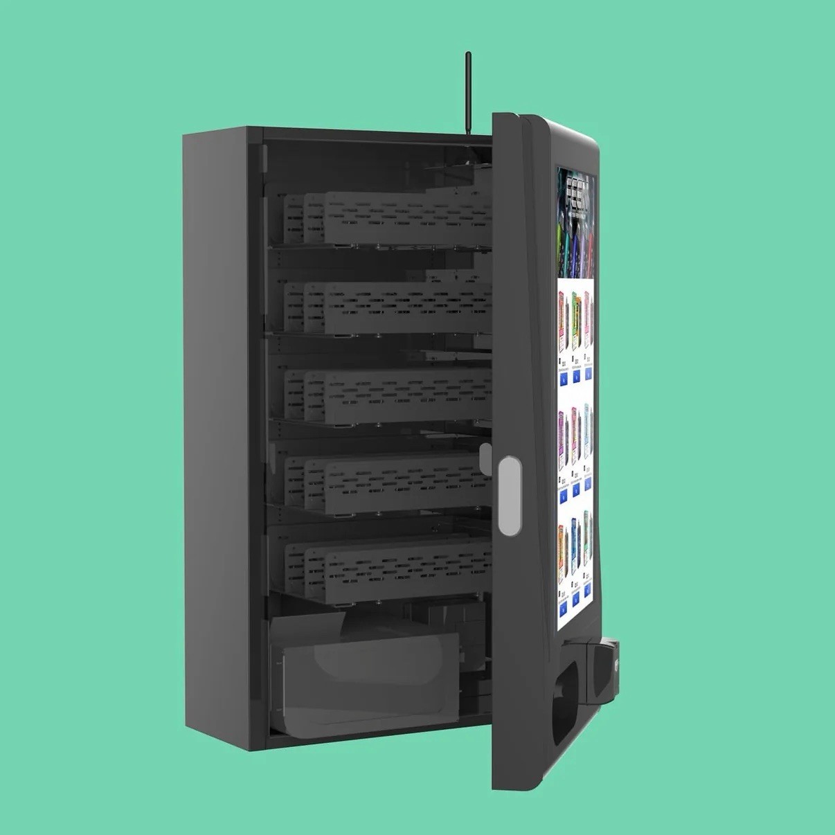 ALP Snack & Food Vending Machine Touchscreen Credit Card Reader