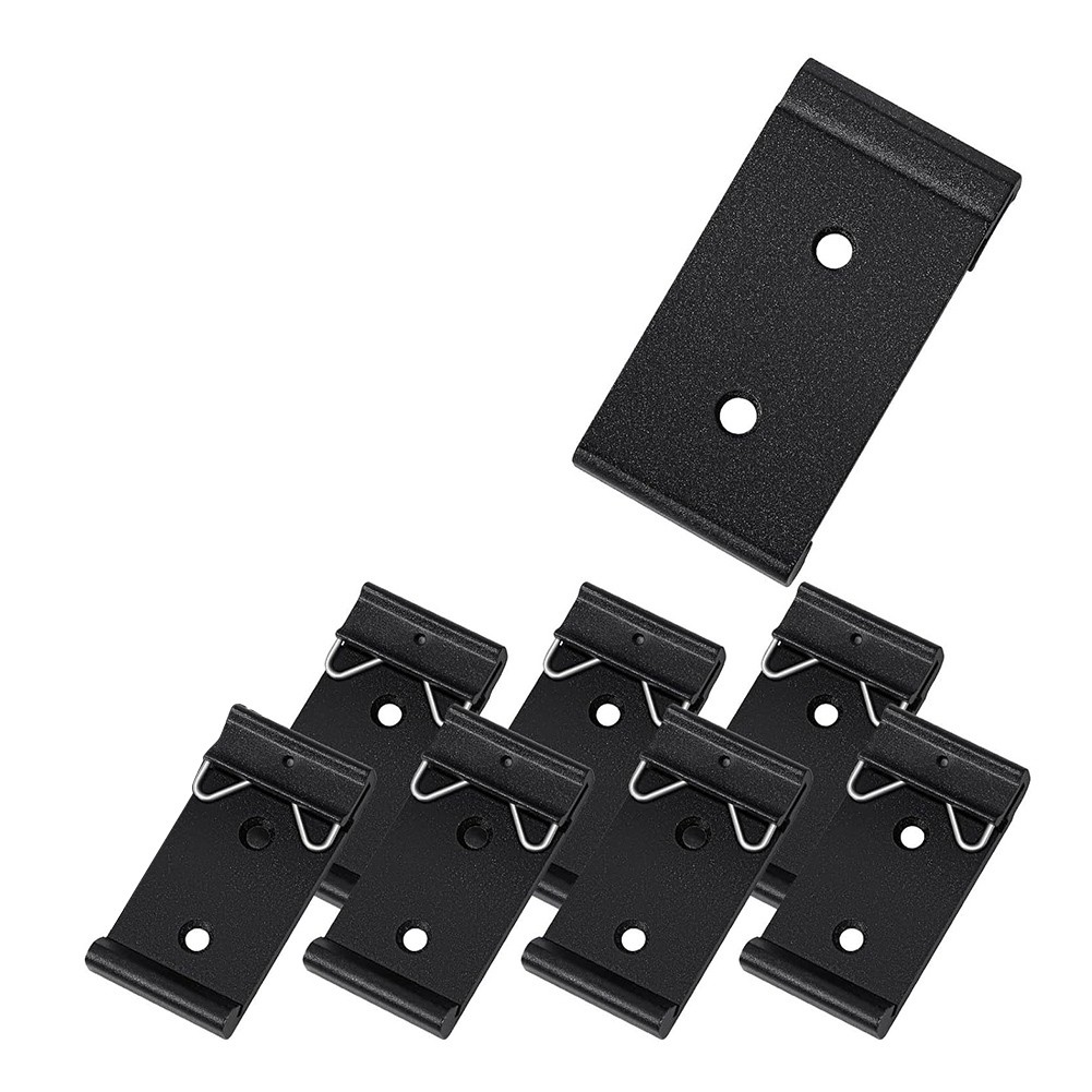 10pcs DIN Rail Snap On Mounting Clip, Universal Mounting Brackets u9464