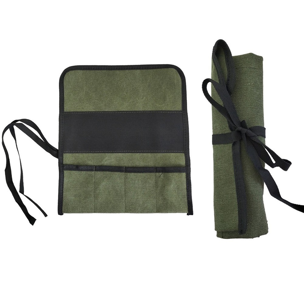 Practical and Versatile Roll Up Tool Pouch for Pliers Drills and More!