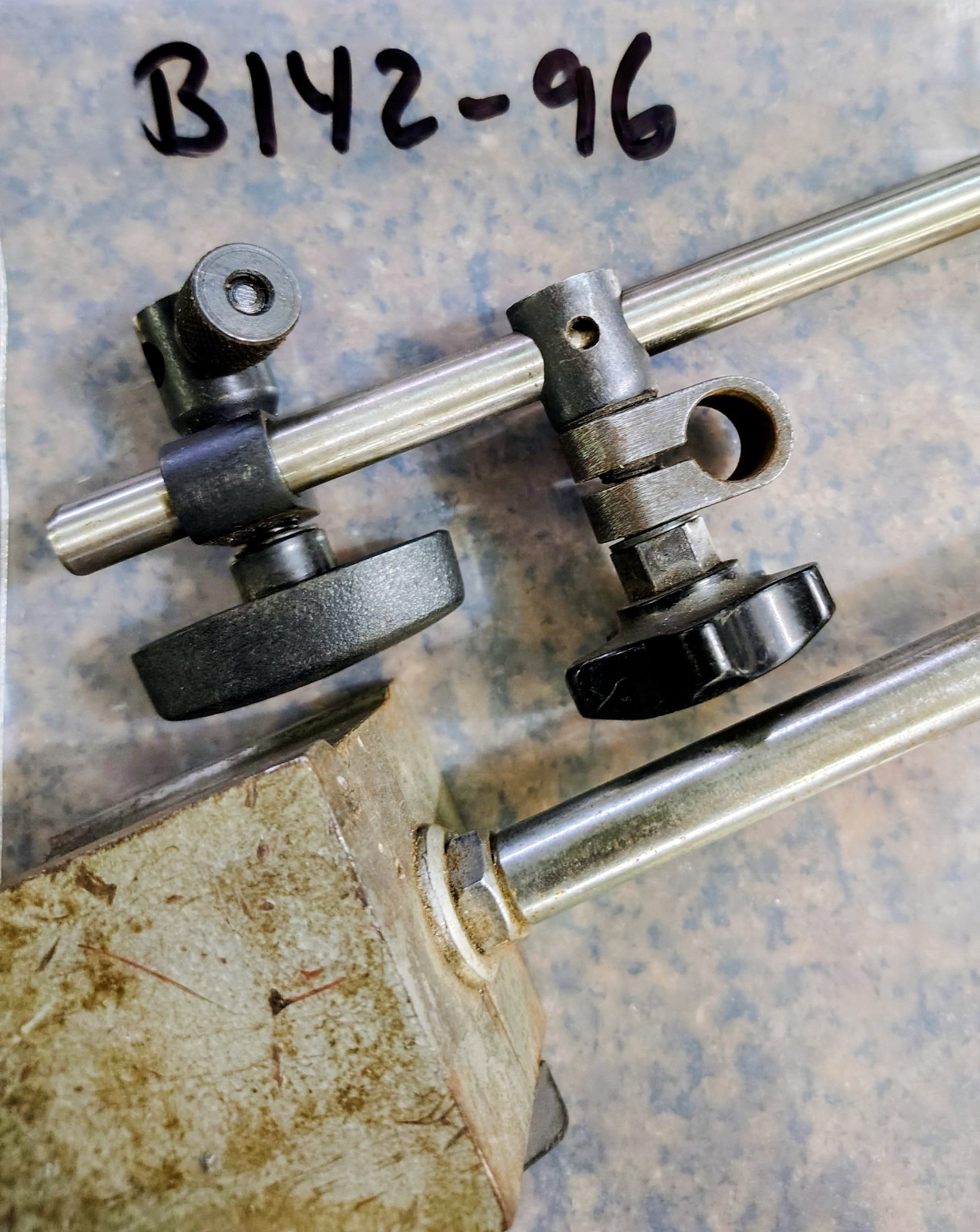 🗽 VINTAGE PHASE II MAGNETIC INDICATOR BASE MACHINIST/ TOOLMAKER