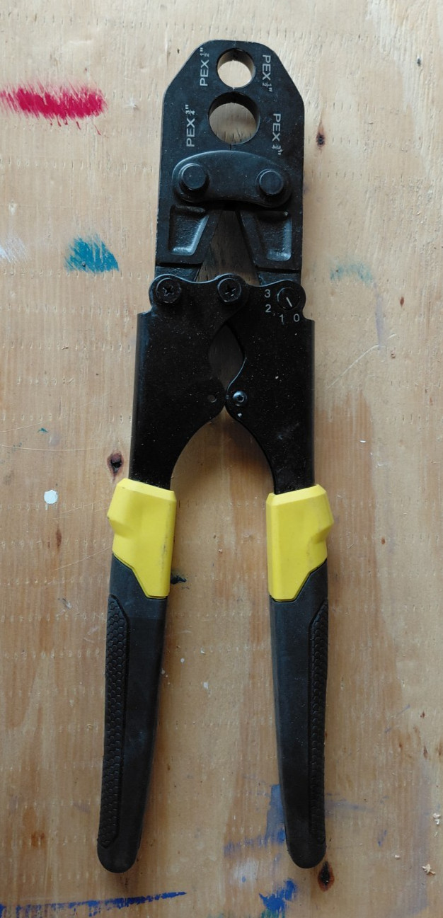 APOLLO PEX B Combo Crimp Tool 1/2" 3/4"