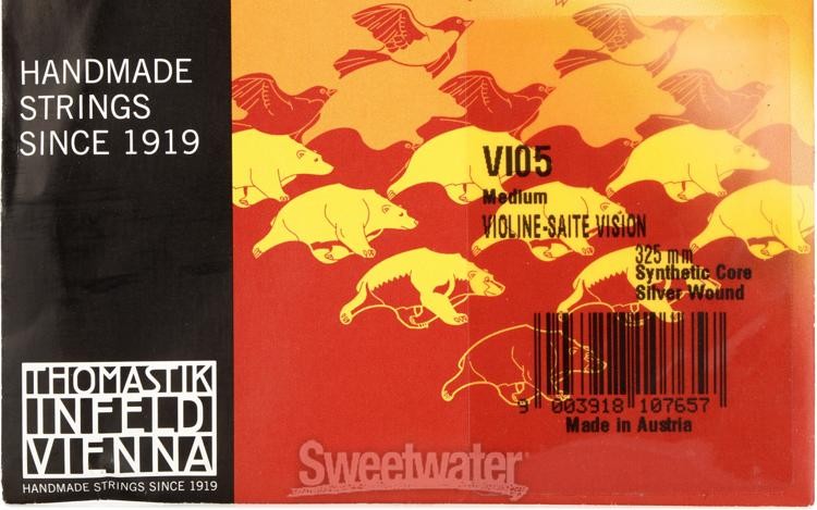 Thomastik-Infeld VI05 Vision Violin C String - 4/4 Size Silver-wound