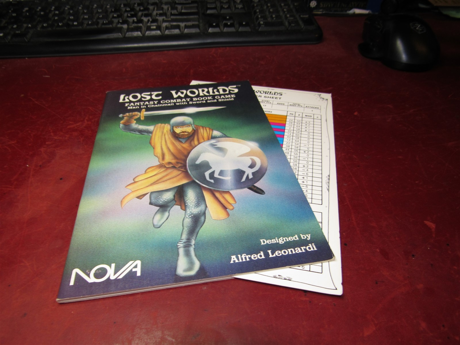 Nova: Lost Worlds: Man in Chainmail with Sword and Shield