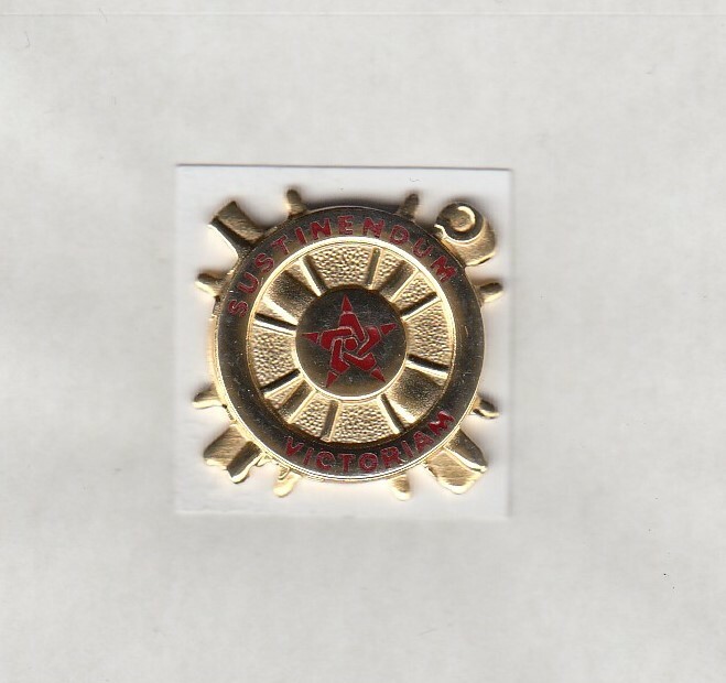 US ARMY Officer Logistical Corps NEW branch badge clutchback c/b V-21
