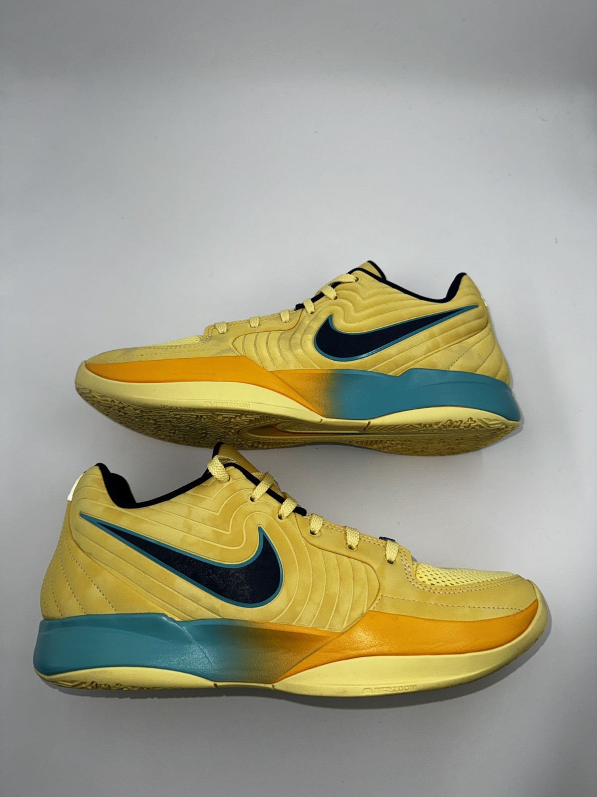 Nike Ja 2 'Sonic Yellow Tropical Teal Green' FD7328-700 Men's Pick Size