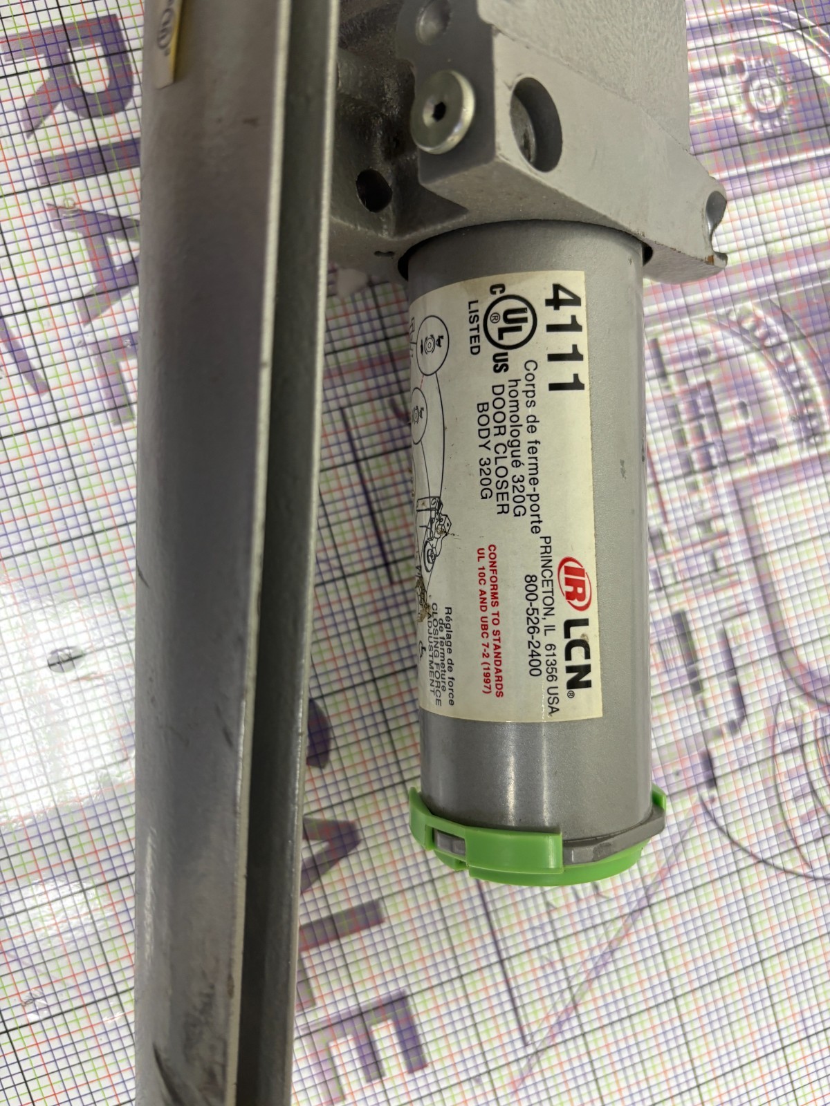 IR LCM 4111 DOOR CLOSER