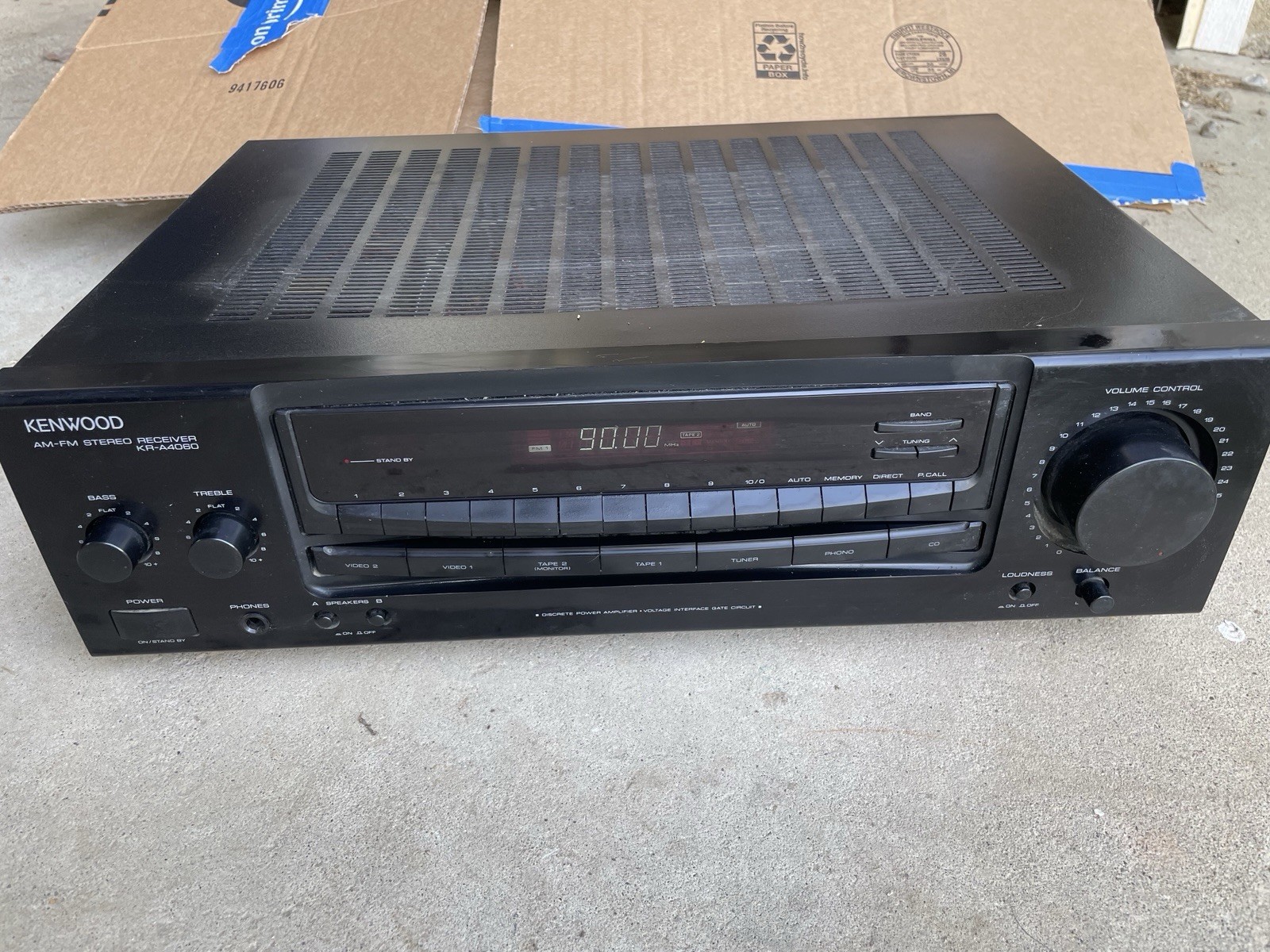 Kenwood KR-A4060 AM/FM Stereo Receiver