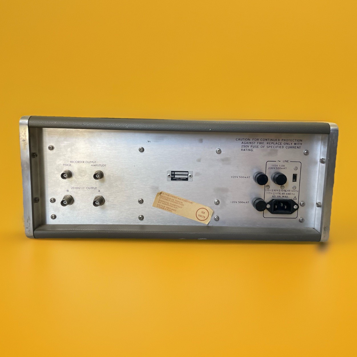 HP 8405A 1MHz-1000MHz Vector Voltmeter + Probe Accessories