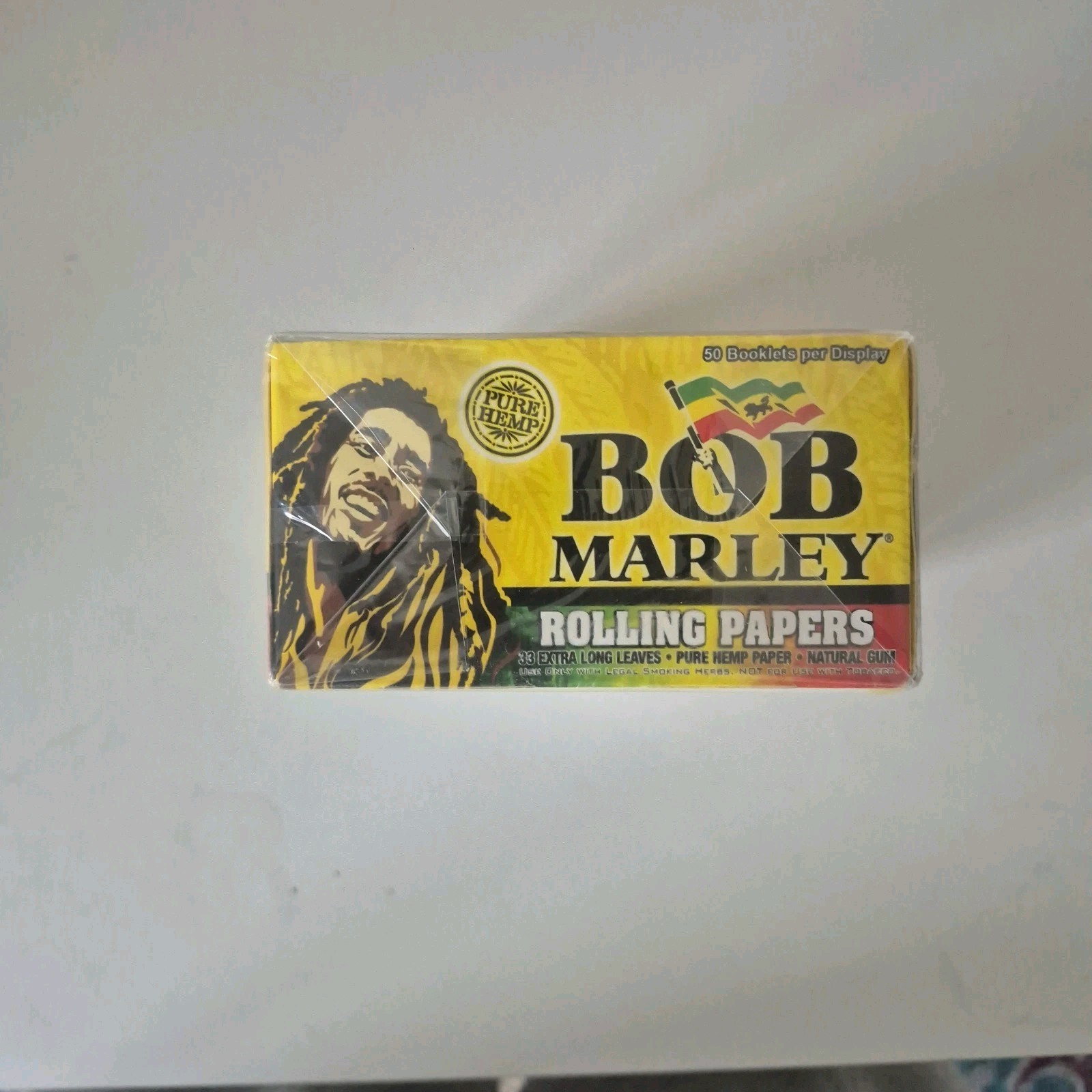 Bob Marley Rolling Papers Booklets Display Pack Rolling Papers 50 Pack