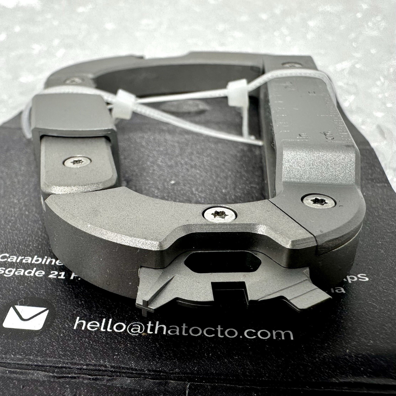 OCTO Titanium 18-in-1 Carabiner MULTITOOL TI - Versatile Lightweight *NEW*